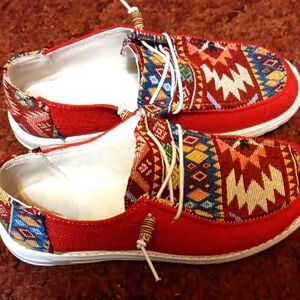 Colorful Patterned Casual Shoes